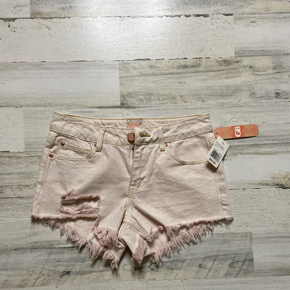 gianni bini pink tint shorts size 1